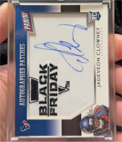 2017 Panini Black Friday #BFF-JC Jadeveon Clowney — front
