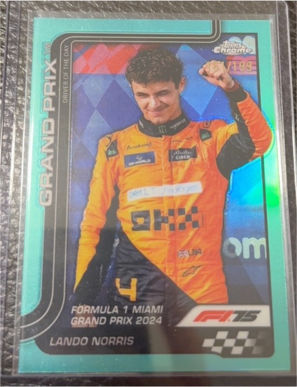 2025 Topps Chrome Formula 1 #127 Lando Norris — front
