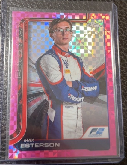 2025 Topps Chrome Formula 1 #39 Max Esterson — front