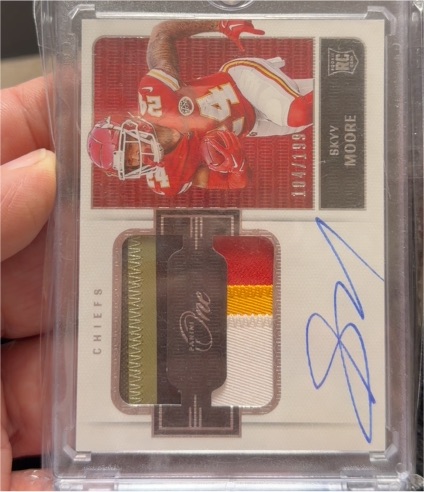 2023 Panini One #104 Skyy Moore — front