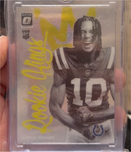 2024 Panini Donruss Optic #16 Adonai Mitchell Rookie Kings — front