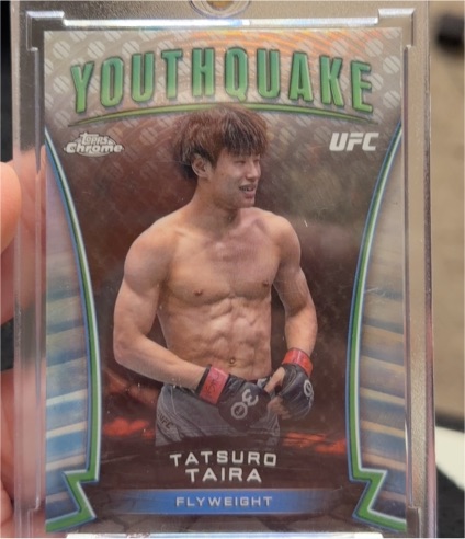 2024 Topps Chrome UFC #YQK-2 Tatsuro Taira Youthquake — front