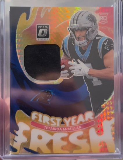 2025 Panini Donruss Optic First Year Fresh #FYFBH-TMN Tetairoa McMillan — front
