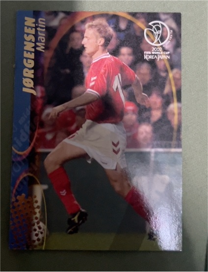 2002 Panini FIFA World Cup Korea Japan #48 Martin Jorgensen — front