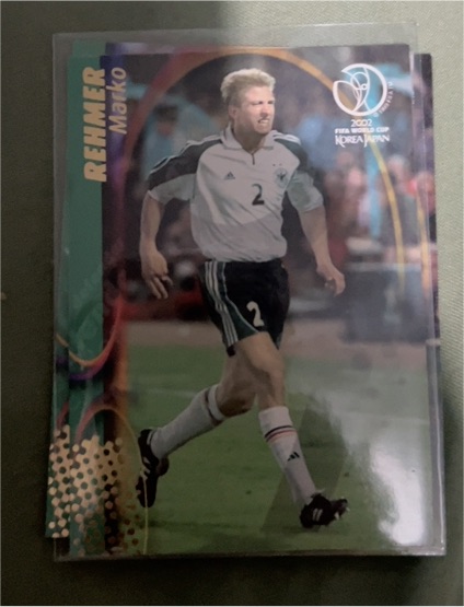 2002 Panini World Cup #42 Marko Rehmer — front