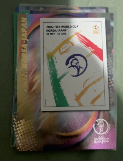 2002 Panini FIFA World Cup Korea/Japan #P17 Official Poster — front