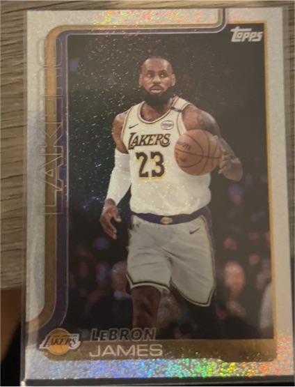 2025-26 Topps #150 LeBron James — front