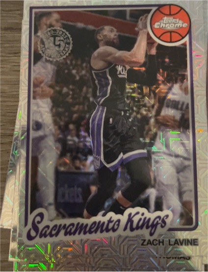2025-26 Topps Chrome #TC-ZL Zach LaVine — front