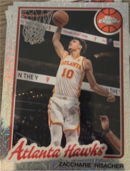 2025-26 Topps 1980-81 Topps Chrome #TC-ZR Zaccharie Risacher — front