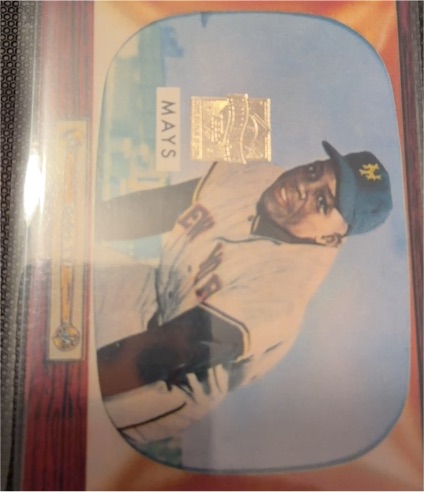 1996 Topps Commemorative Set #6 Willie Mays — front