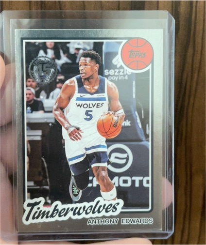 2025-26 Topps 1980-81 #80BK-90 Anthony Edwards — front