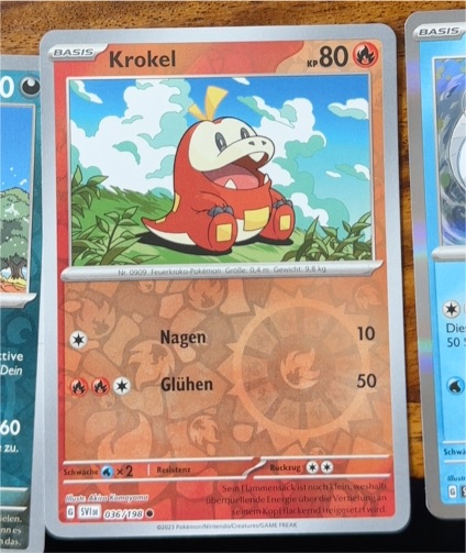 2023 Pokémon Scarlet & Violet #036 Krokel — front
