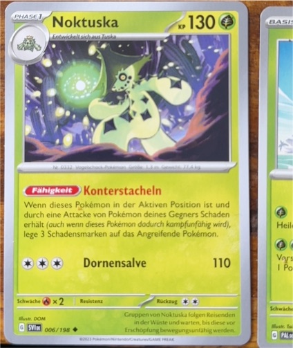 2023 Pokémon Scarlet & Violet Base Set #006 Noktuska — front
