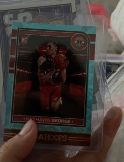 2024-25 Panini NBA Hoops #254 Kyshawn George — front