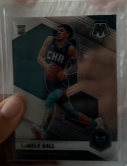 2020-21 Panini Mosaic #202 LaMelo Ball — front