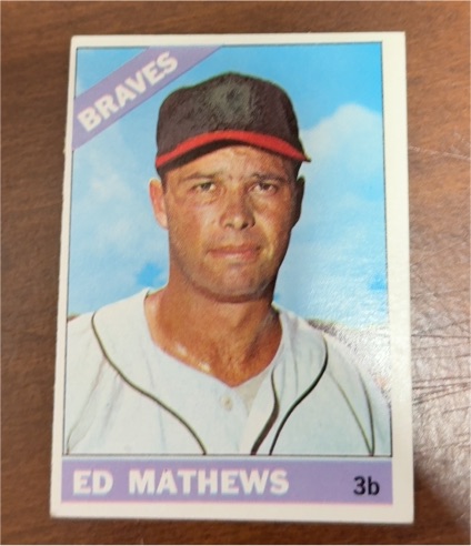 1966 Topps #200 Ed Mathews — front