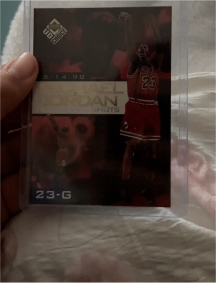 1998 Upper Deck Choice #23-G Michael Jordan — front
