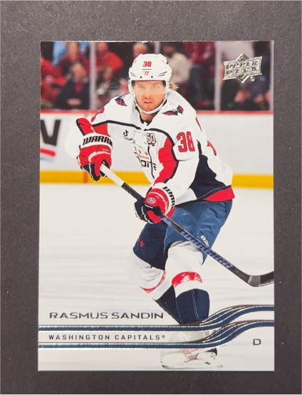 2025-26 Upper Deck #192 Rasmus Sandin — front