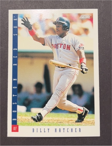 1993 Score #657 Billy Hatcher — front