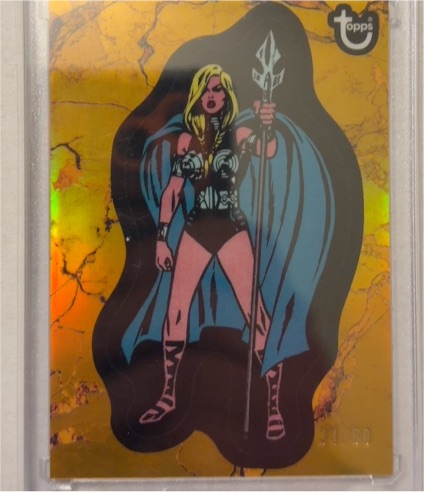 2025 Topps Marvel Comic Book Heroes #23 Valkyrie — front