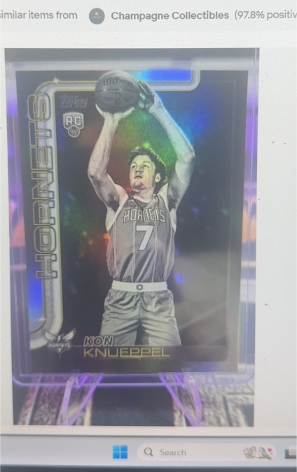 2025 Topps #204 Kon Knueppel — front