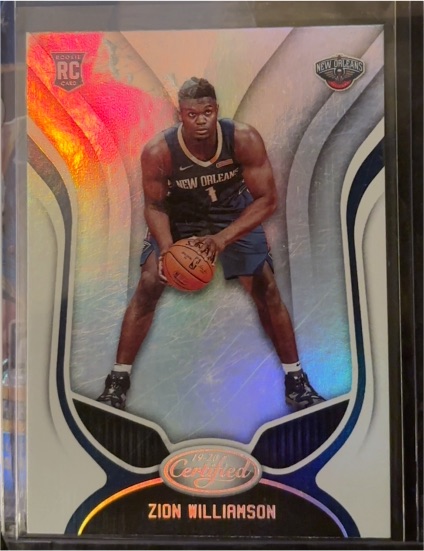 2019-20 Panini Certified #151 Zion Williamson — front