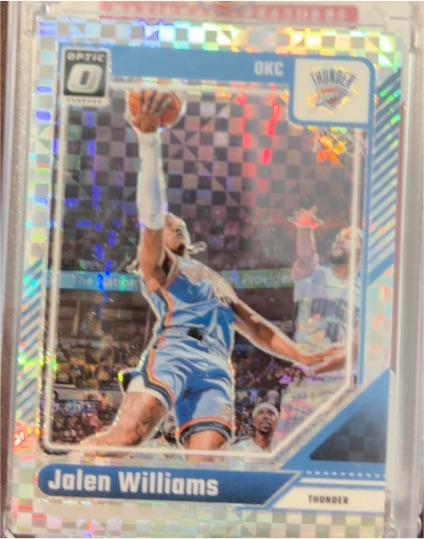 2024-25 Donruss Optic #225 Jalen Williams — front