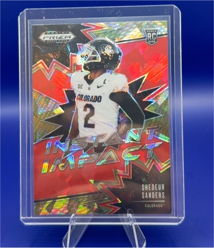 2025 Panini Prizm Draft Picks Instant Impact #II-SSS Shedeur Sanders — front