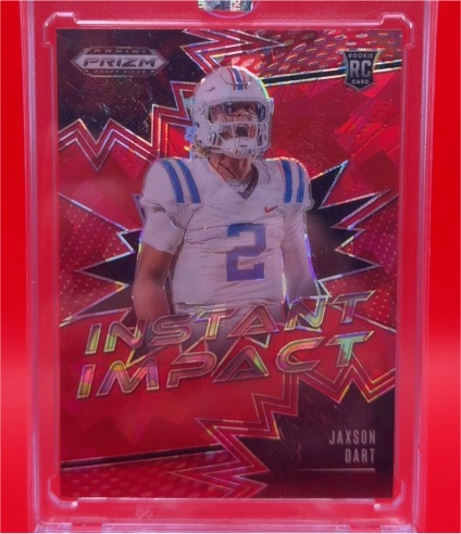 2025 Panini Prizm Draft Picks Instant Impact #II-11 Jaxson Dart — front