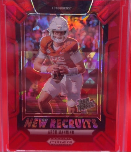 2025 Panini Prizm Draft Picks #22 Arch Manning New Recruits — front