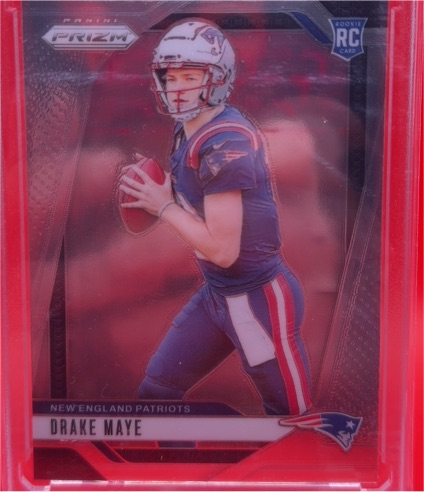 2024 Panini Prizm #329 Drake Maye — front