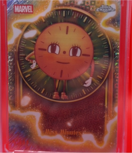2025 Topps Chrome Marvel Studios Miss Minutes TVA-4 — front