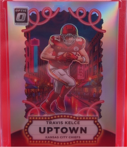2025 Panini Donruss Optic #22 Travis Kelce Uptown — front