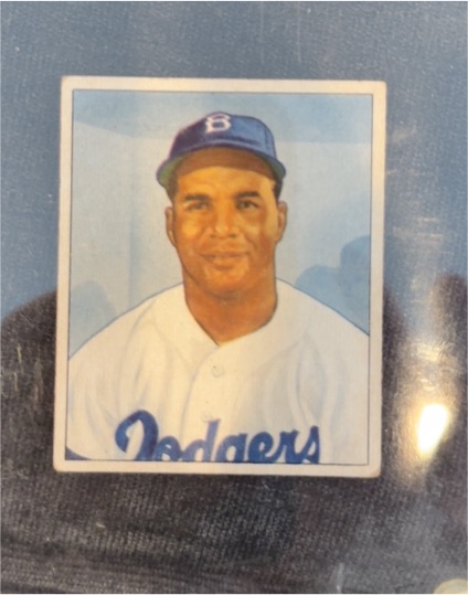 1950 Bowman #58 Carl Furillo — front