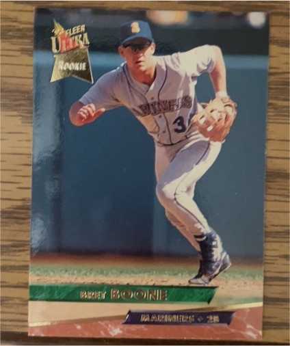 1993 Fleer Ultra #266 Bret Boone — front