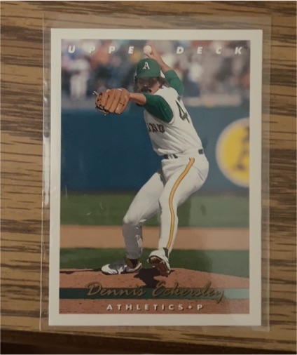 1993 Upper Deck #271 Dennis Eckersley — front