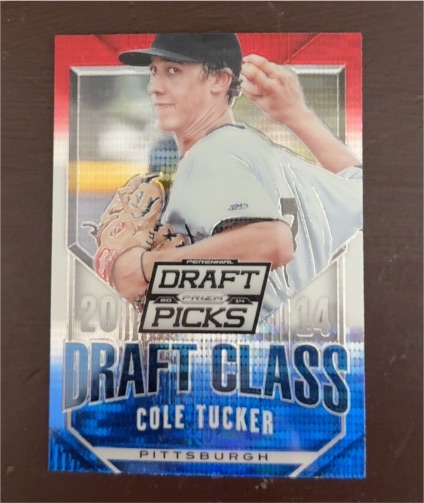 2014 Panini Prizm Draft Picks Draft Class #22 Cole Tucker — front