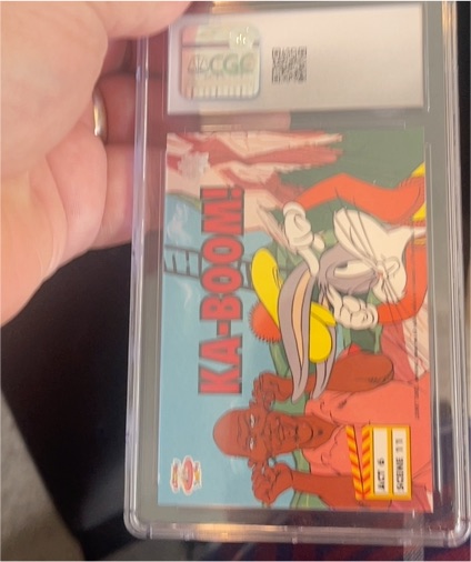 1993 Upper Deck Adventures In Toon World Kaboom Michael Jordan — front