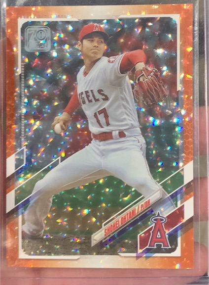 2021 Topps Chrome #159 Shohei Ohtani — front