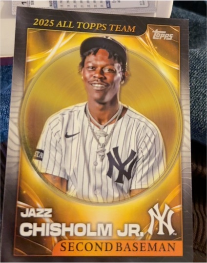2026 Topps Series 1 All Topps Team #ATT-3 Jazz Chisholm Jr. — front