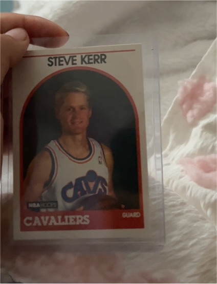 1989 Hoops #351 Steve Kerr — front