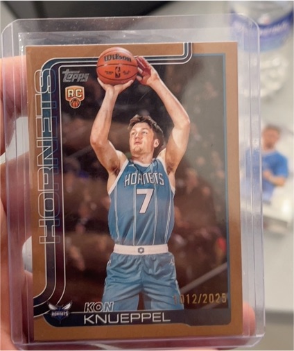 2025-26 Topps #204 Kon Knueppel — front