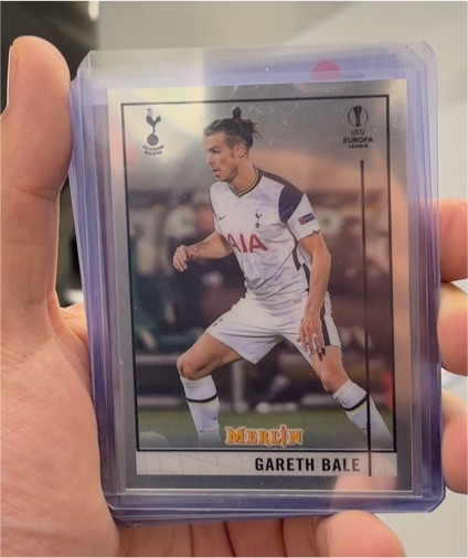 2020-21 Topps Merlin Chrome UEFA #83 Gareth Bale — front