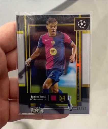 2024-25 Topps Museum Collection UEFA #19 Lamine Yamal — front
