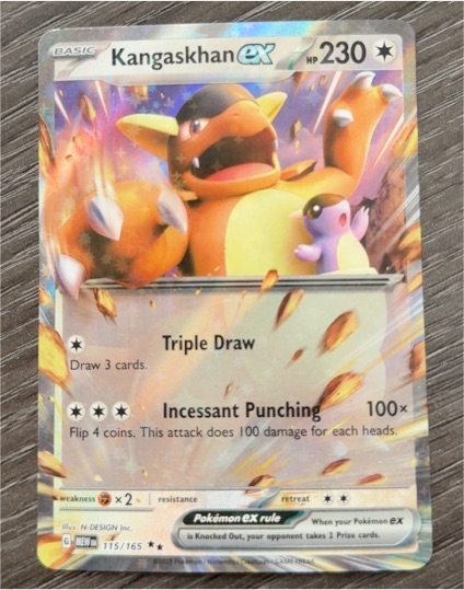 2022 Pokémon SV: Scarlet & Violet 151 #115 Kangaskhan ex — front