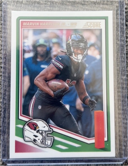 2025 Panini Score #186 Marvin Harrison Jr. — front
