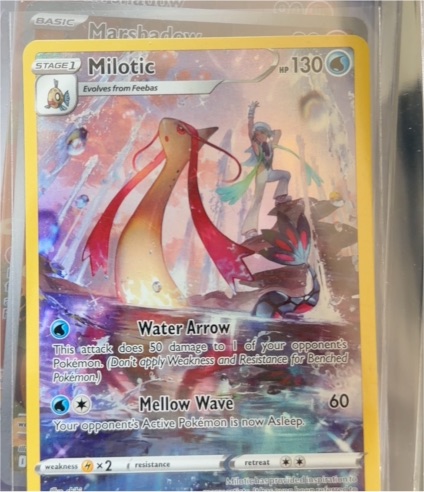 2022 Pokémon Sword & Shield Silver Tempest #TG02 Milotic — front