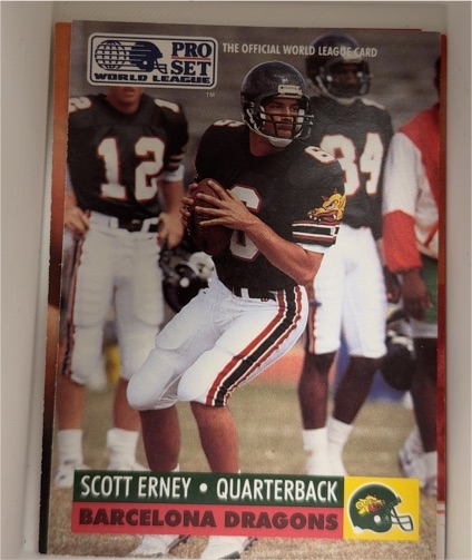 1991 Pro Set #4 Scott Erney — front