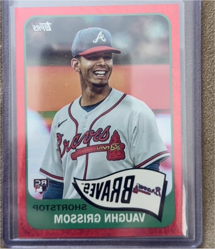 2023 Topps Archives #120 Vaughn Grissom Inverted Variation — front