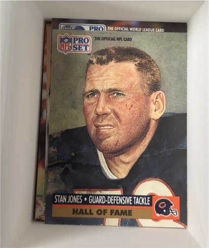 1991 Pro Set #29 Stan Jones — front